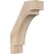 Ekena Millwork 5 1/2"W x 14"D x 22"H Merced Smooth Knee Brace, Douglas Fir BRC06X14X22MRC00SDF - alternate 1